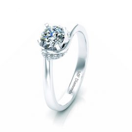 Ring setting with diamond (18)