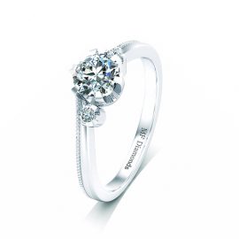 Ring setting with diamond (2)