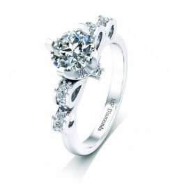 Ring setting with diamond (23)