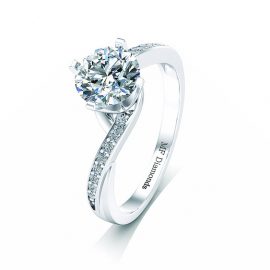 Ring setting with diamond A1ct (2)